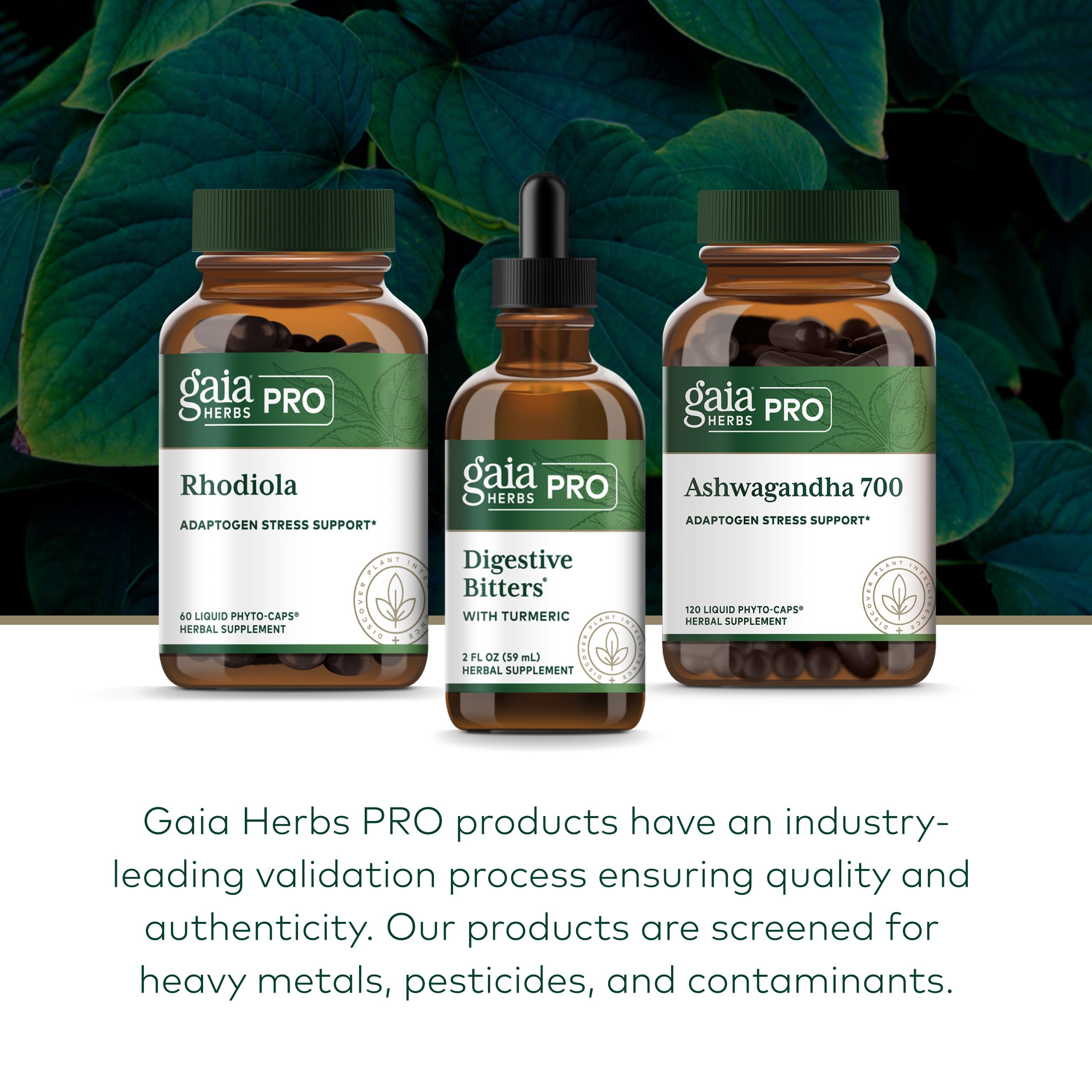 Gaia Herbs Pro plantas cultivadas en granja demostrando origen controlado