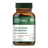 Gaia Herbs PRO frasco frontal mostrando 60 cápsulas y etiqueta clara de producto