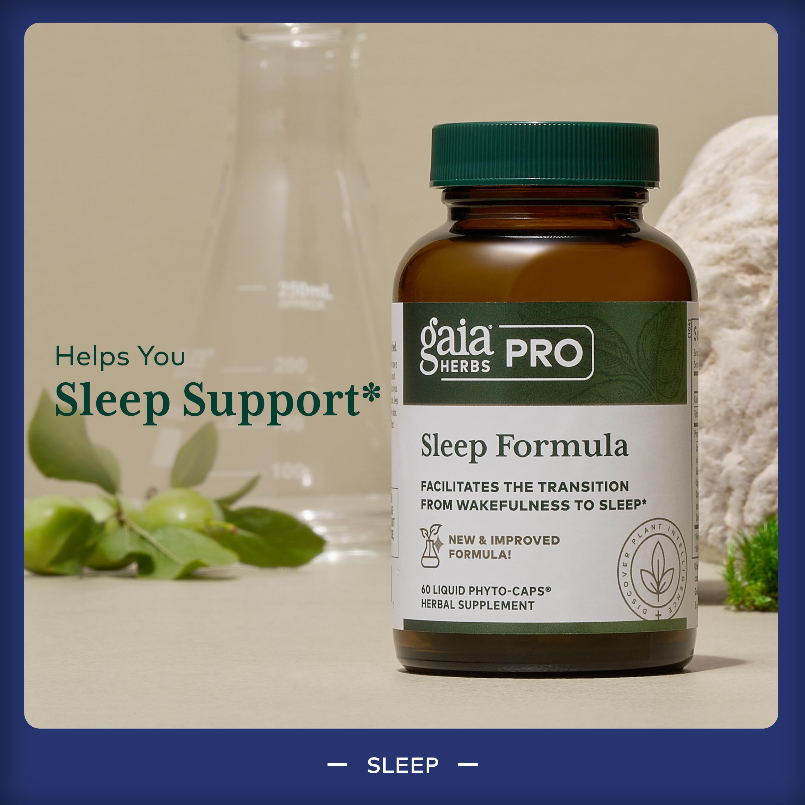 Gaia Herbs PRO textura del extracto en cápsula, ofrece rápida disponibilidad de principios activos