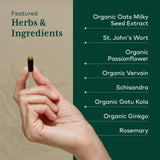 Gaia Herbs PRO textura del extracto que sugiere pureza y potencia