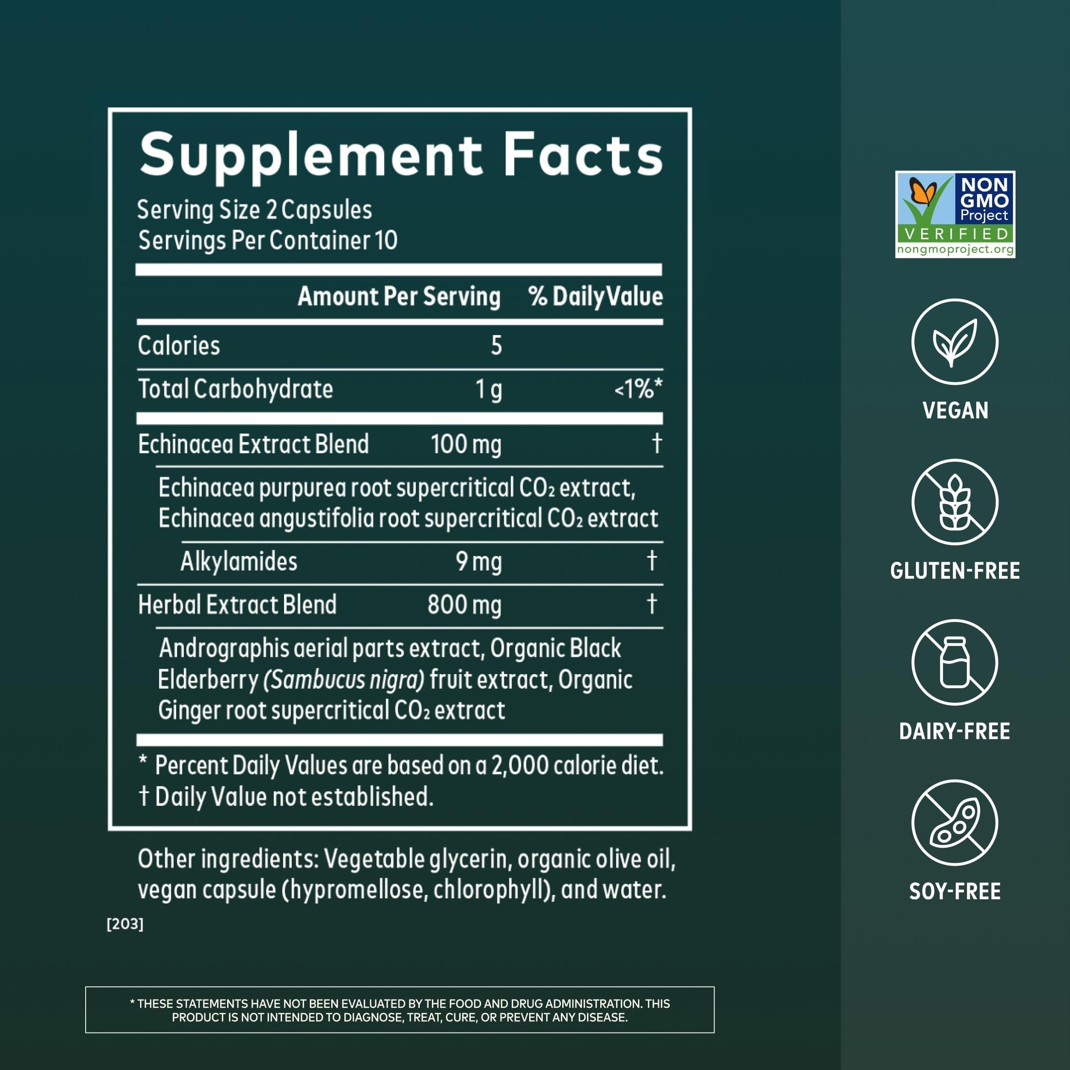 Gaia Herbs cápsula líquida abierta detalle del contenido y rápida absorción