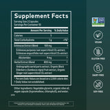 Gaia Herbs cápsula líquida abierta detalle del contenido y rápida absorción