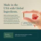 Gaia Herbs etiqueta nutricional legible para revisar ingredientes y seguridad