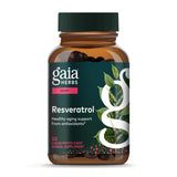 Gaia Herbs frasco frontal mostrando nombre y diseño, claridad de dosis