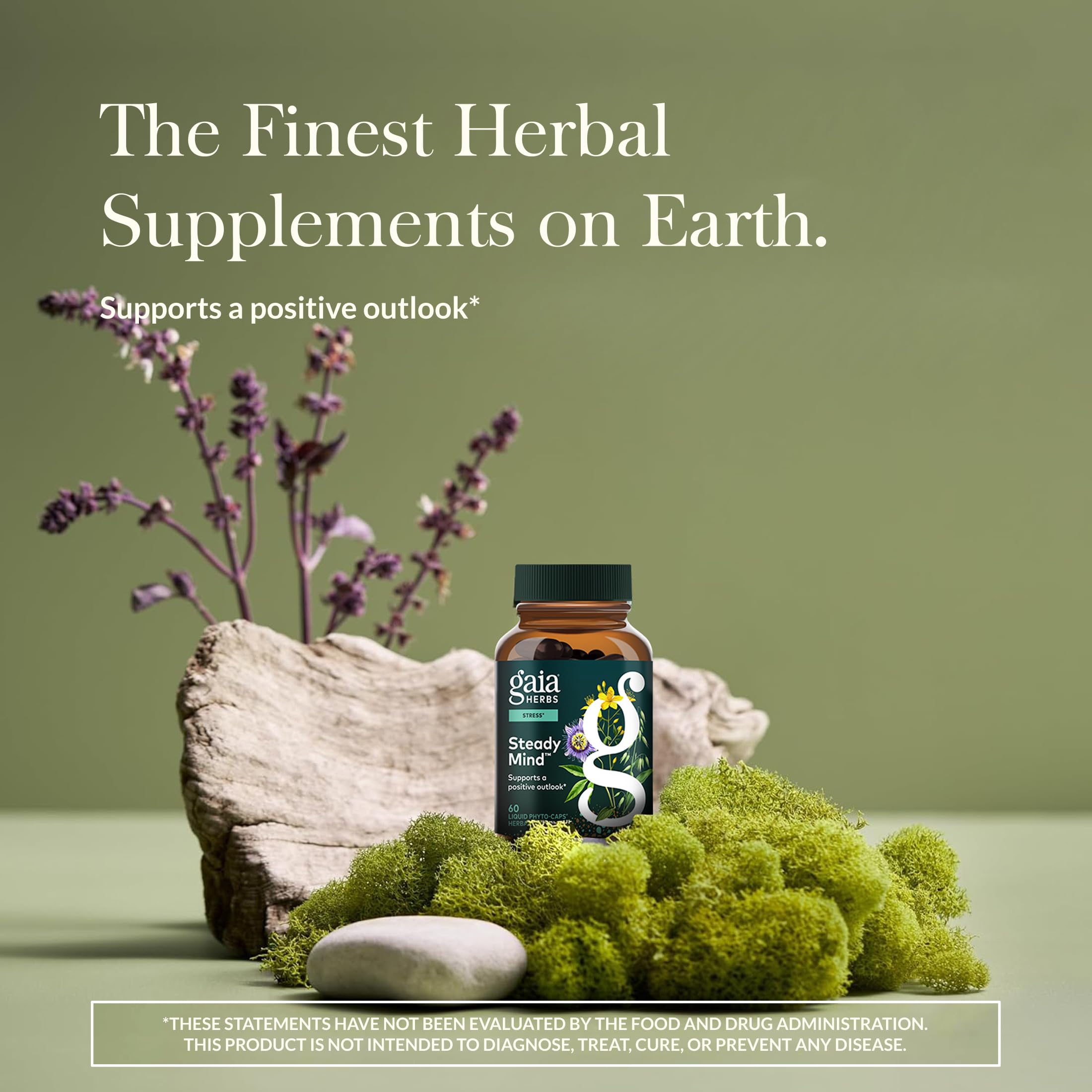 Gaia Herbs cápsula líquida en primer plano que muestra textura y absorción rápida