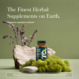 Gaia Herbs cápsula líquida en primer plano que muestra textura y absorción rápida