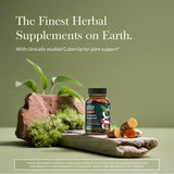 Gaia Herbs cápsula líquida en primer plano, fácil de tragar y estable