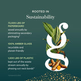 Gaia Herbs producto en ambiente activo sugiriendo apoyo a movilidad y estilo de vida