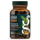 Gaia Herbs envase frontal mostrando diseño y cantidad de cápsulas, confianza de calidad