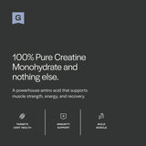 Polvo de Gainful creatina monohidrato textura fina que facilita mezcla rápida