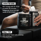 GAINS IN BULK bolsa de gimnasio con el producto listo para llevar