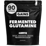 Gains in Bulk frente del envase mostrando marca y pureza
