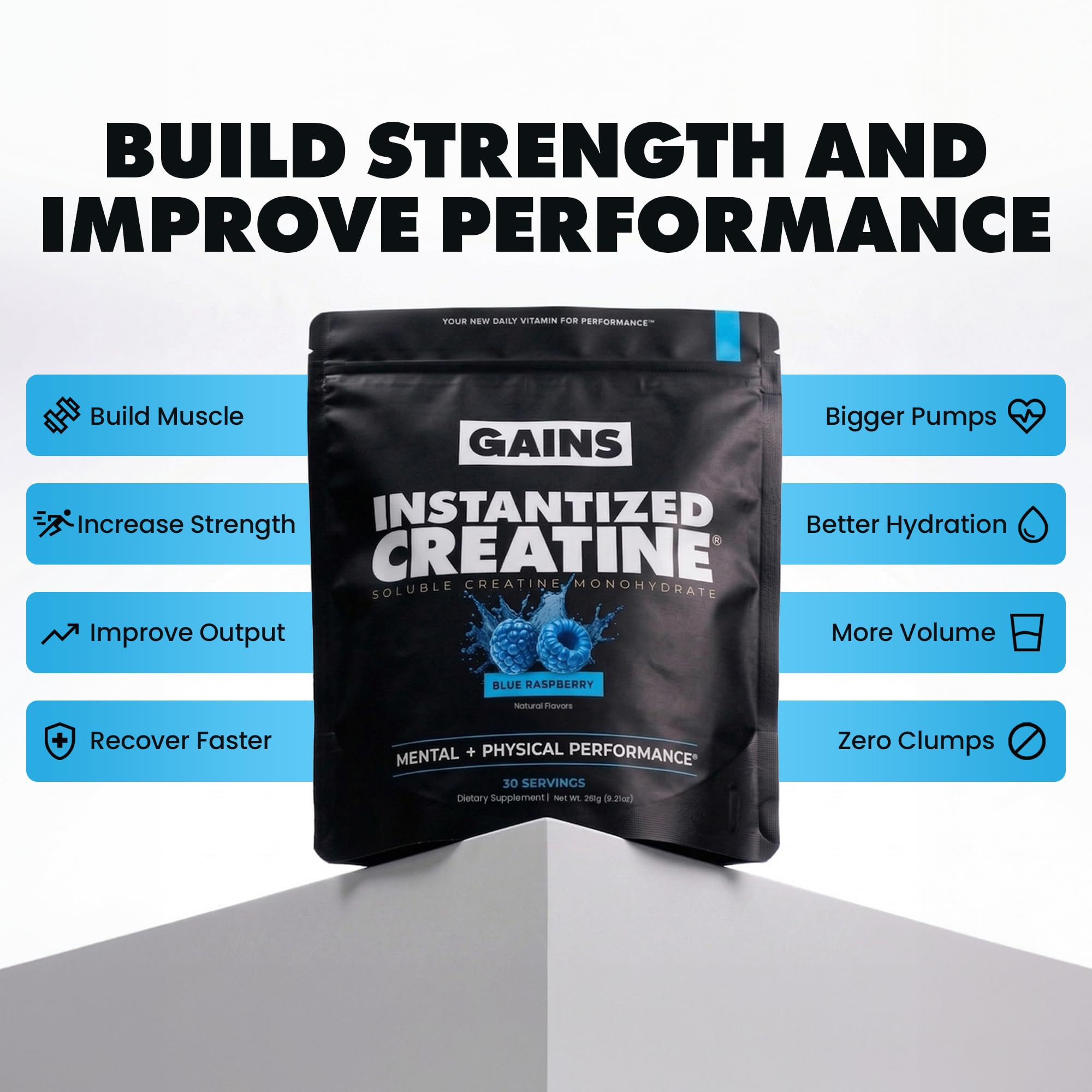 GAINS IN BULK polvo completamente disuelto, beneficio de solubilidad