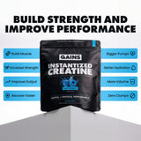 GAINS IN BULK polvo completamente disuelto, beneficio de solubilidad