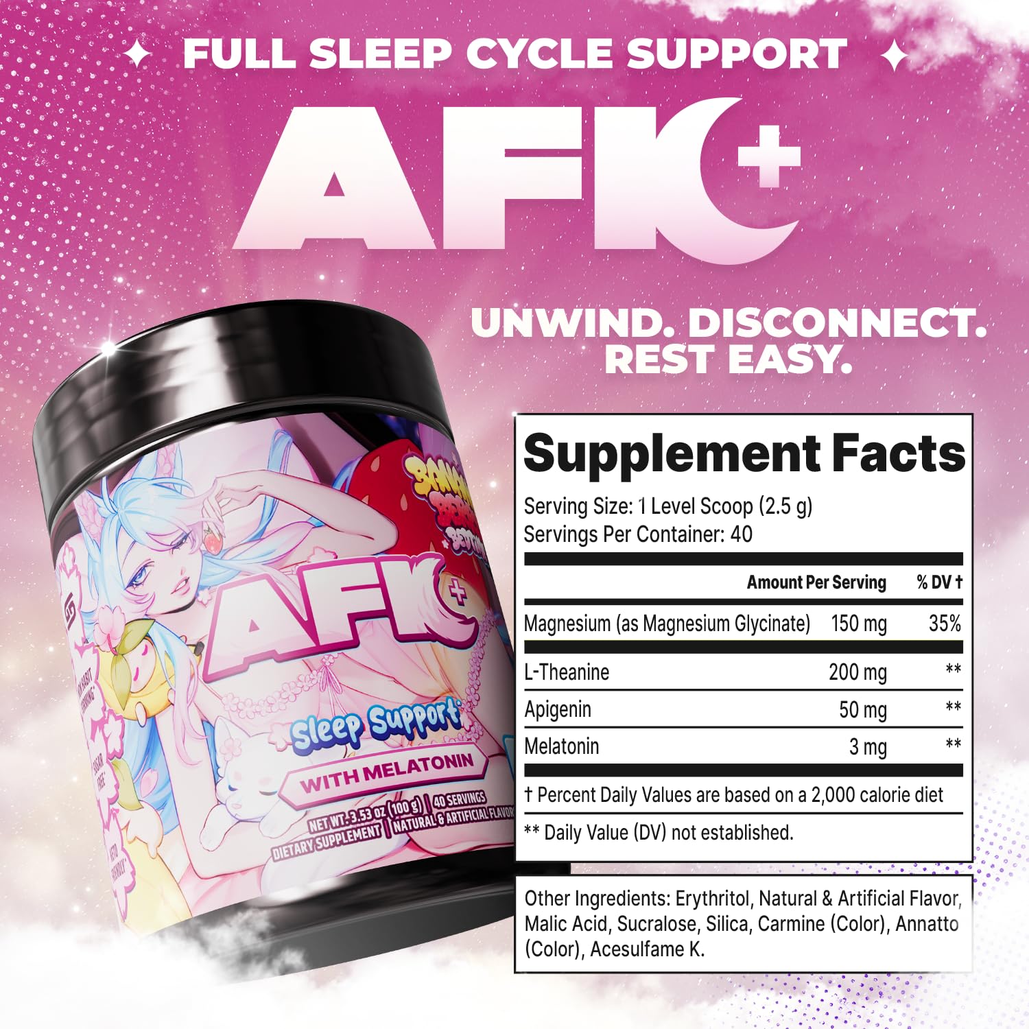 Gamer Supps producto en mesa de noche en dormitorio, transmite calma y rutina