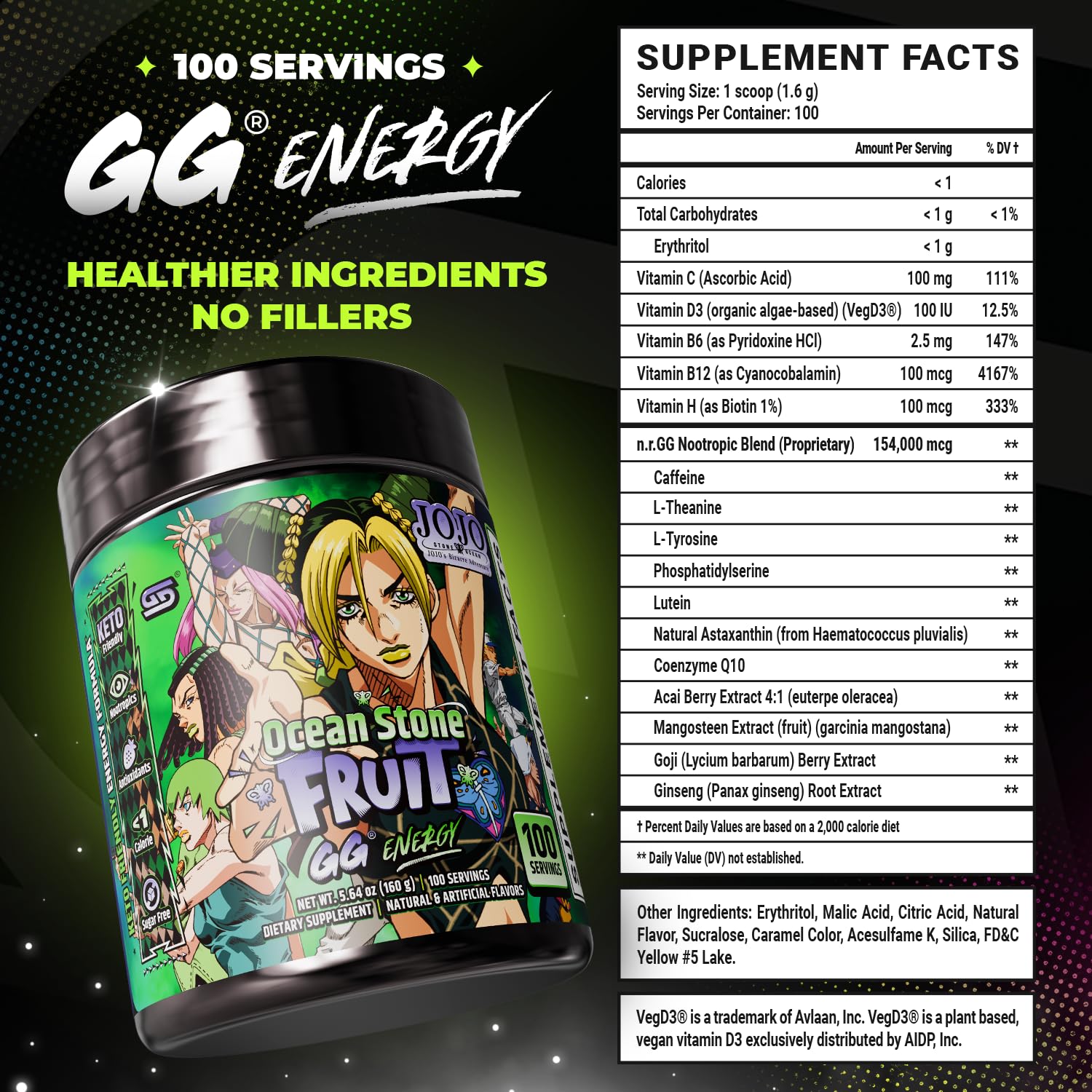 Gamer Supps producto en setup de juego, enfatizando concentración y energía sostenida