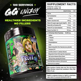 Gamer Supps producto en setup de juego, enfatizando concentración y energía sostenida