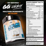 Gamer Supps en escritorio de juego, energía sostenida durante sesiones largas