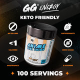 Gamer Supps textura del polvo a detalle, mezcla fácil y soluble