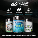 Gamer Supps bote junto a objetos para comparar tamaño y portabilidad