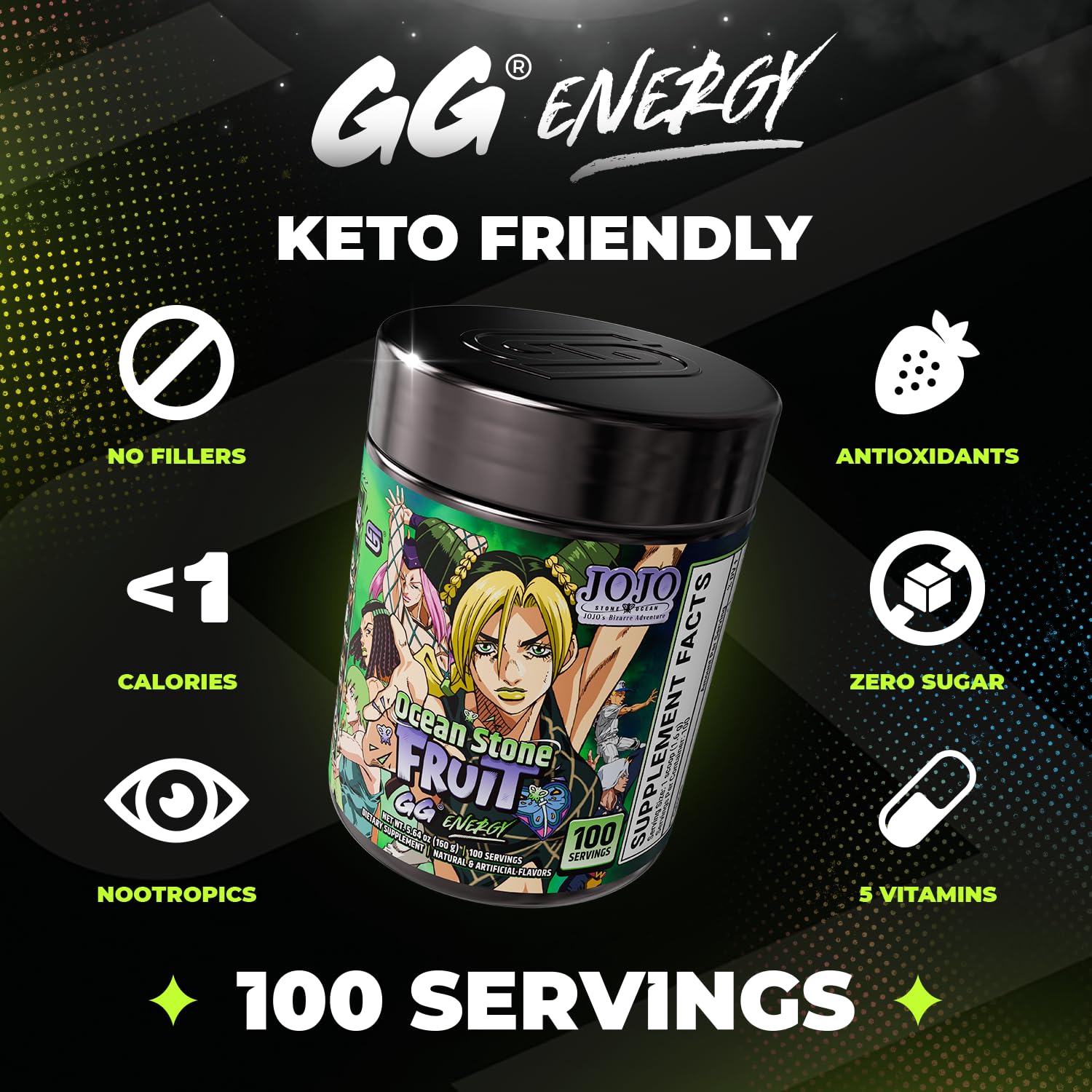 Gamer Supps polvo textura cercana que muestra fineza y mezcla fácil de disolver