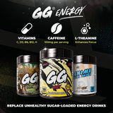 Gamer Supps etiqueta con lista de vitaminas y nootrópicos claros