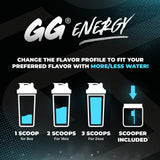 Gamer Supps etiqueta con lista de ingredientes y vitaminas destacadas