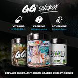 Gamer Supps etiqueta con lista de vitaminas y nootrópicos para información clara del producto