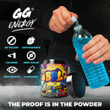 Gamer Supps bebida preparada en vaso demostrando disolución rápida
