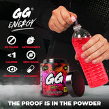 Gamer Supps bebida preparada en vaso lista para mejorar enfoque