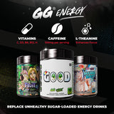 Gamer Supps etiqueta con ingredientes y vitaminas destacadas para transparencia