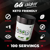 Gamer Supps primer plano del polvo fino indicando disolución rápida