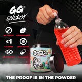 Gamer Supps polvo en cucharada para textura y solubilidad rápidas, mezcla homogénea