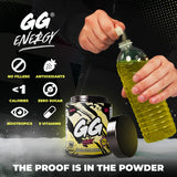 Gamer Supps bebida en vaso preparada, refrescante y sin azúcar