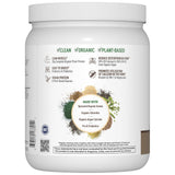 Garden of Life batido servido en vaso demostrando uso post-entreno