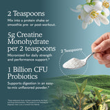 Comparación de tamaño del envase Garden of Life para calcular servicios