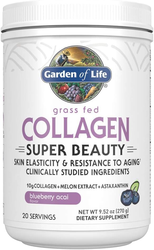 Garden of Life cucharada medidora con polvo, dosificación práctica y precisa