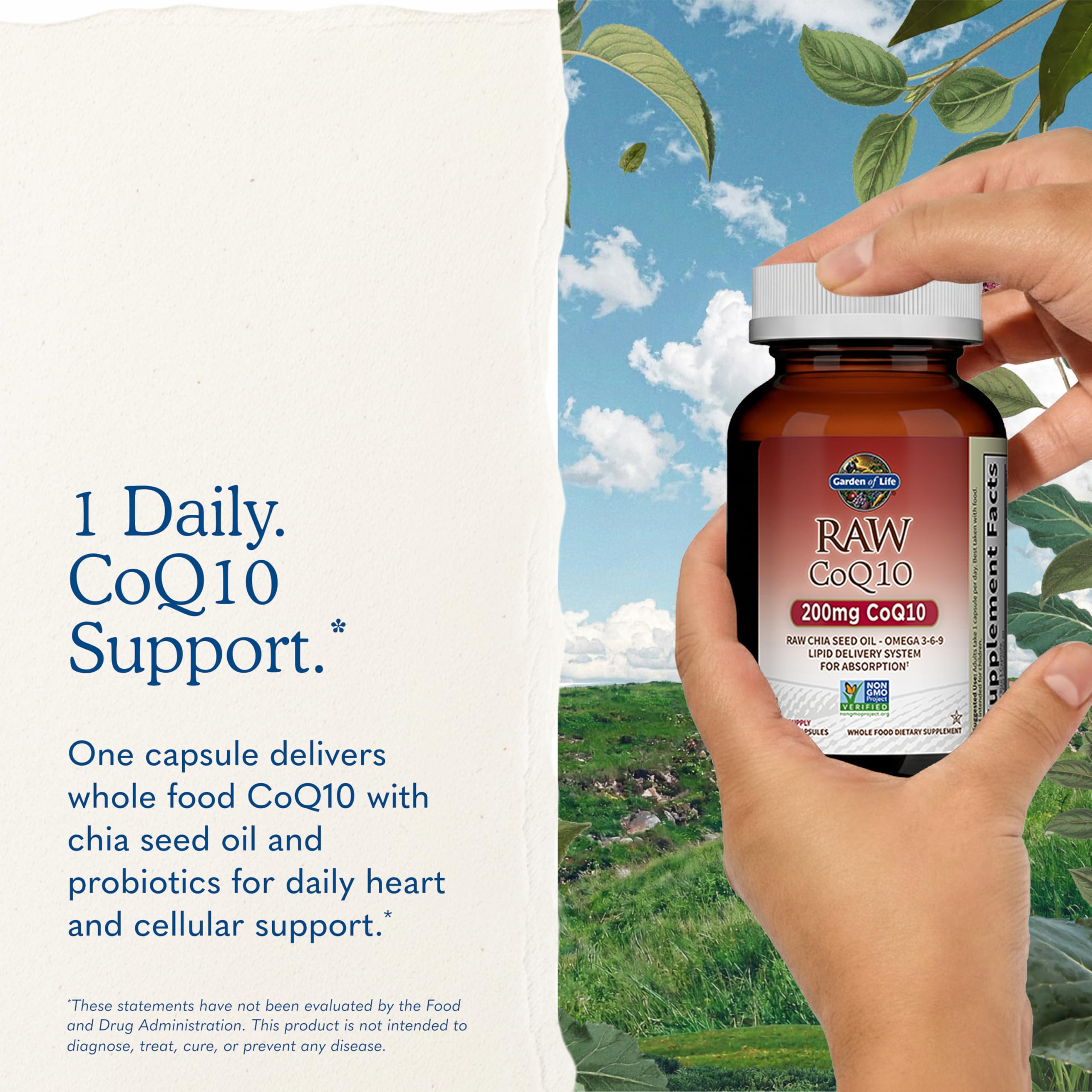 Garden of Life estilo de vida saludable con suplemento en rutina diaria
