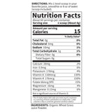 Garden of Life etiqueta con sellos USDA Organic y Non-GMO Verified para confianza certificada