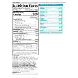 Garden of Life etiqueta con lista de ingredientes y certificaciones orgánicas visibles