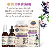 Garden of Life etiqueta nutricional enfocada en ingredientes orgánicos y sin rellenos