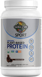 Garden of Life envase frontal sabor chocolate, proteína vegana limpia