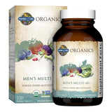 Garden of Life frontal del paquete mostrando 120 tabletas y beneficios