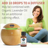 Garden of Life aceite esencial en difusor ambiente relajante, beneficio atmósfera calmante
