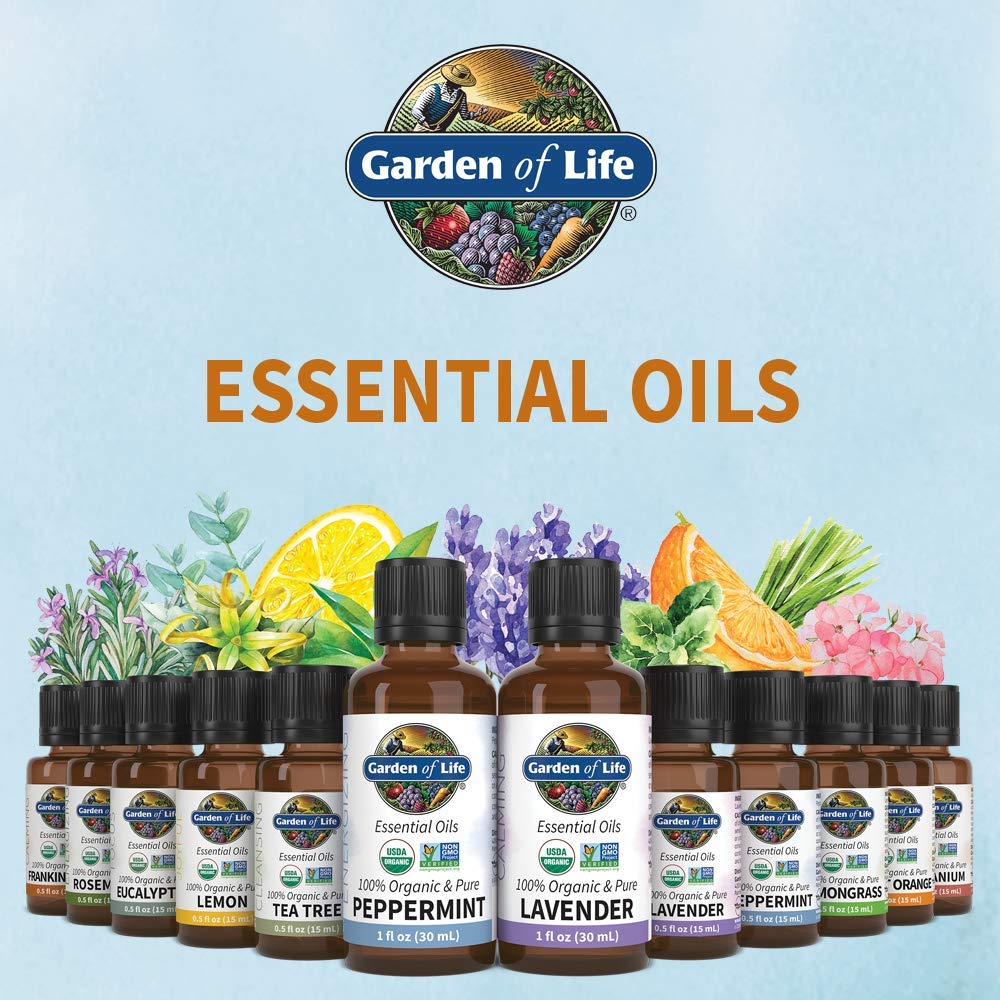 Garden of Life ambiente de meditación con vela y difusor aromático
