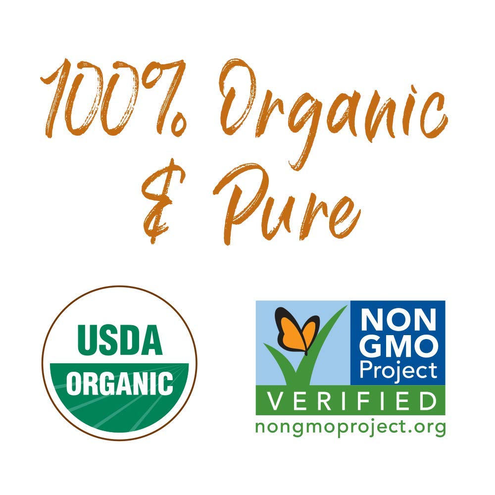 Garden of Life etiqueta con sellos USDA Organic y Non GMO visibles