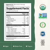 Garden of Life cucharada con scoop listo para mezclar energía rápida