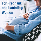 Garden of Life mujer embarazada tomando cápsula, evidencia uso diario y conveniencia prenatal