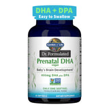 Garden of Life envase frontal mostrando fórmula prenatal vegana y beneficios