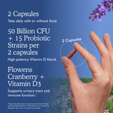 Hombre tomando cápsula Garden of Life Prostate Plus ejemplificando uso diario y conveniencia